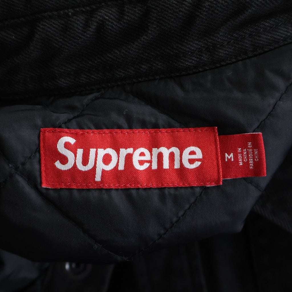 SUPREME(シュプリーム) 26SS Quilted Lined Denim Snap Shirt キルテッドラインドデニムスナップシャツ