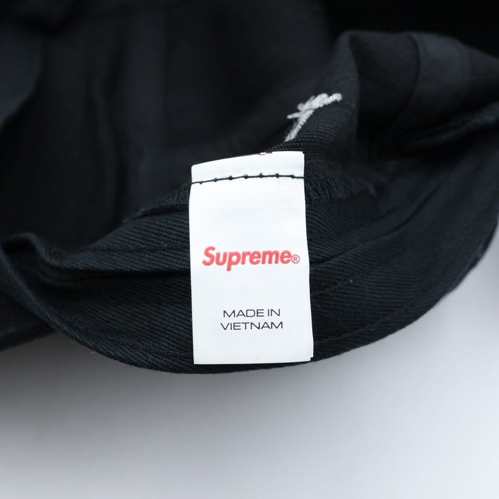 SUPREME(シュプリーム) Military Camp Cap BOX LOGO ミリタリーキャンプキャップ ブラック