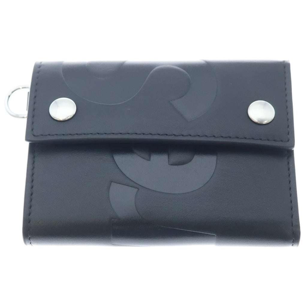 SUPREME(シュプリーム) 26SS Leather Chain Wallet レザーチェーンウォレット ロゴ ブラック