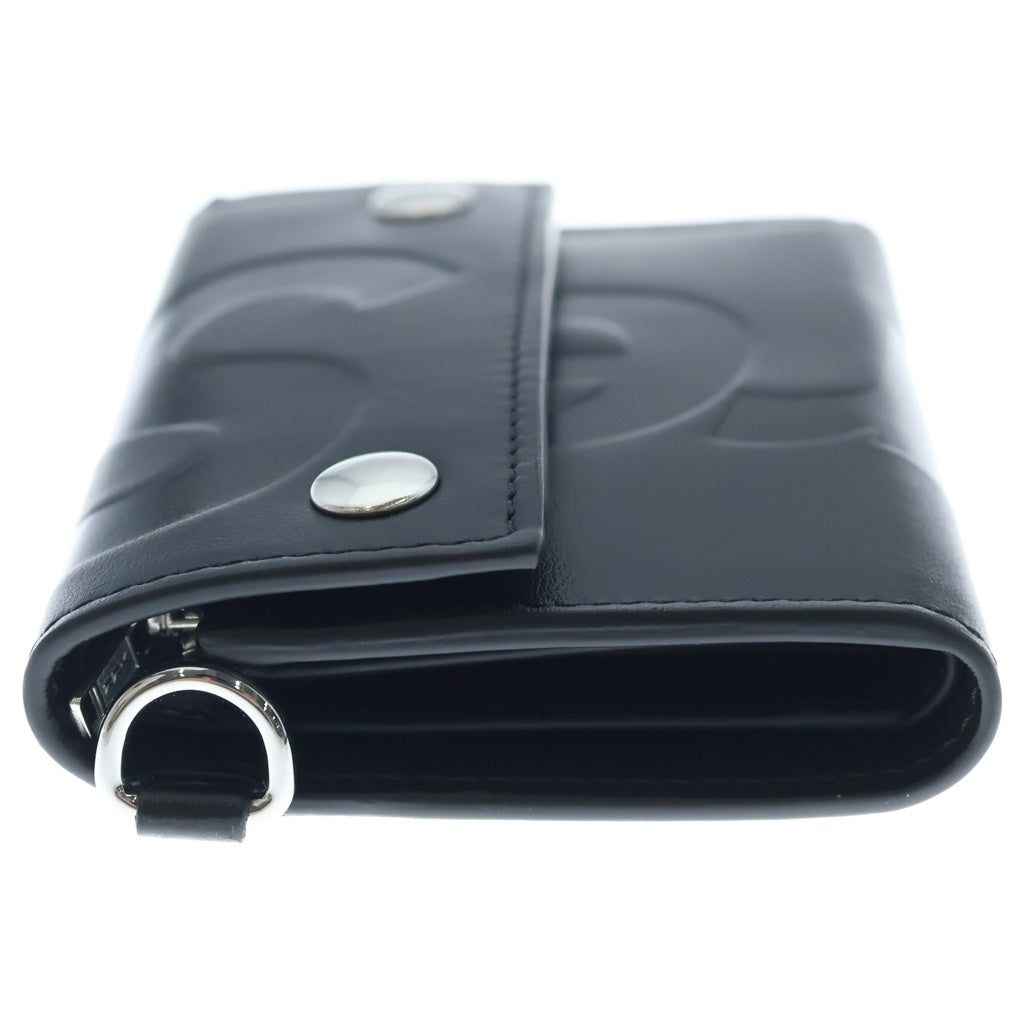 SUPREME(シュプリーム) 26SS Leather Chain Wallet レザーチェーンウォレット ロゴ ブラック