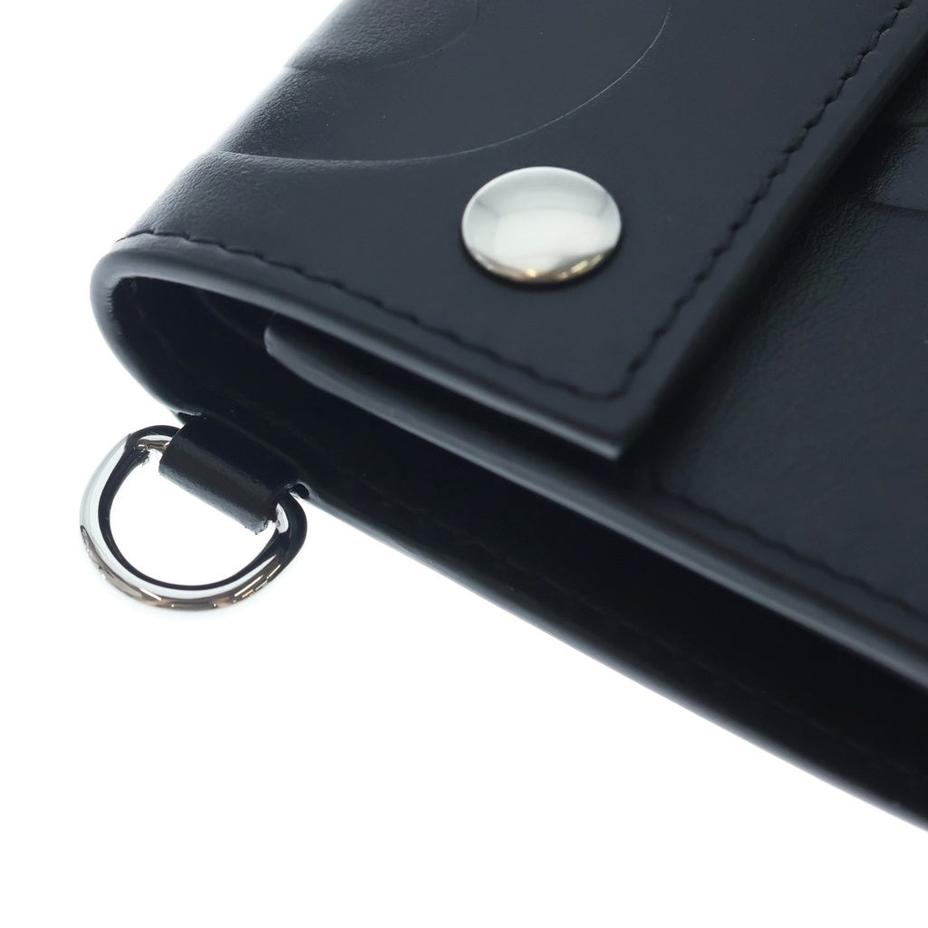 SUPREME(シュプリーム) 26SS Leather Chain Wallet レザーチェーンウォレット ロゴ ブラック