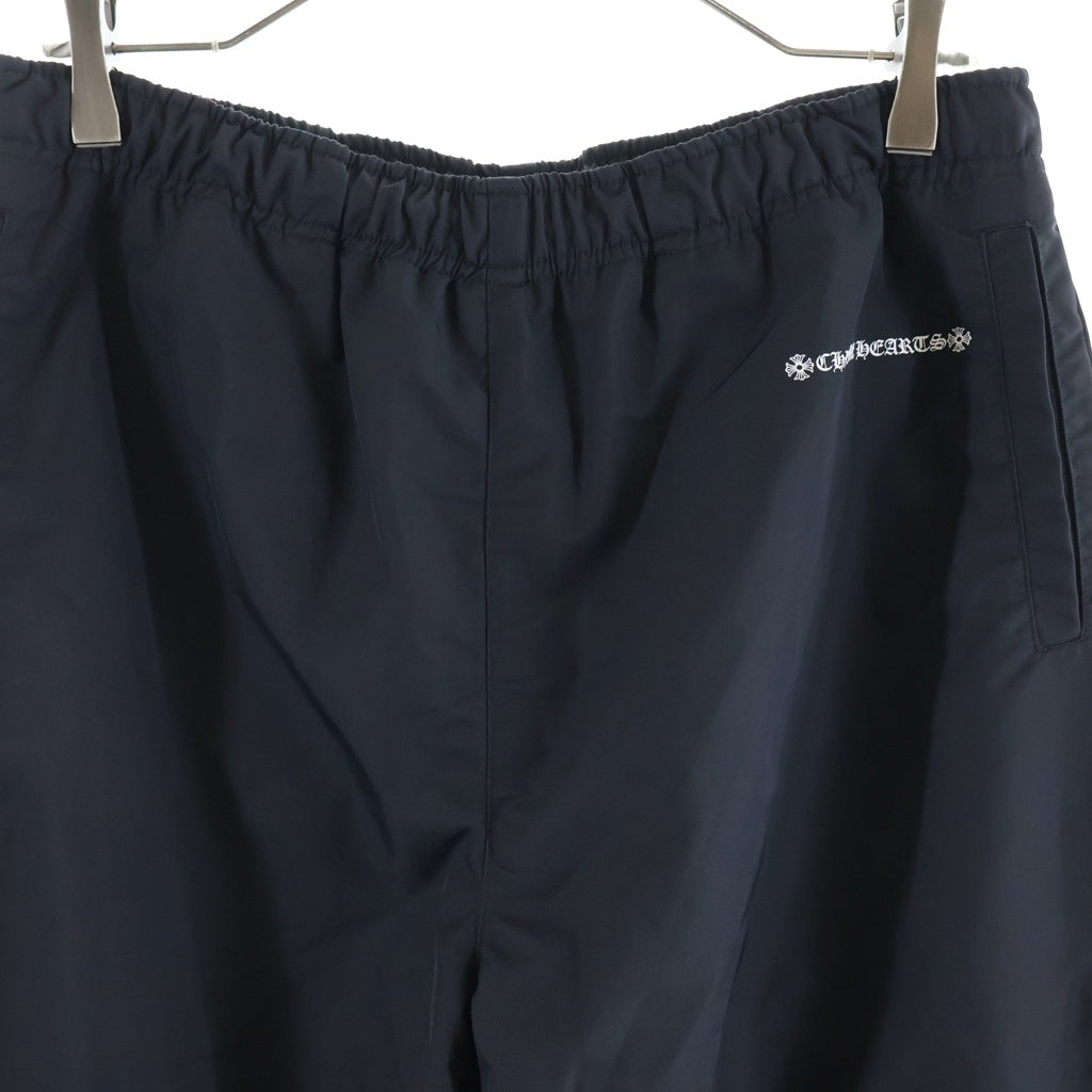 CHROME HEARTS(クロムハーツ) TRASH PICK UP Track Nylon Pants トラッシュピックアップ トラック ナイロンパンツ ブラック