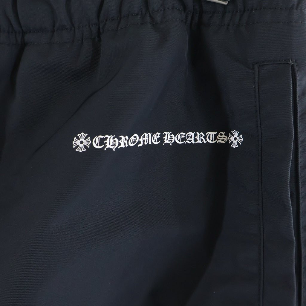 CHROME HEARTS(クロムハーツ) TRASH PICK UP Track Nylon Pants トラッシュピックアップ トラック ナイロンパンツ ブラック