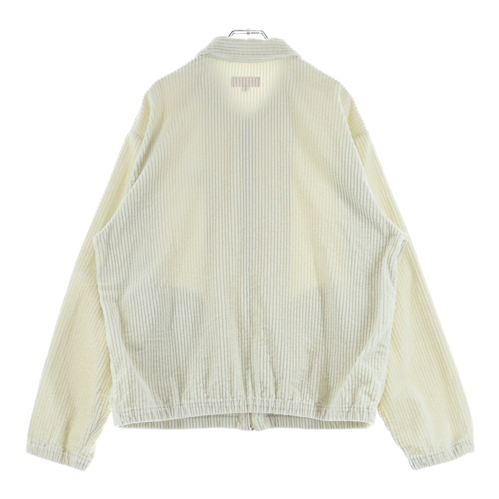 SUPREME(シュプリーム) 20SS Wide Wale Corduroy Harrington Jacket 胸クラシックロゴ コーディロイ ジャケット ホワイト