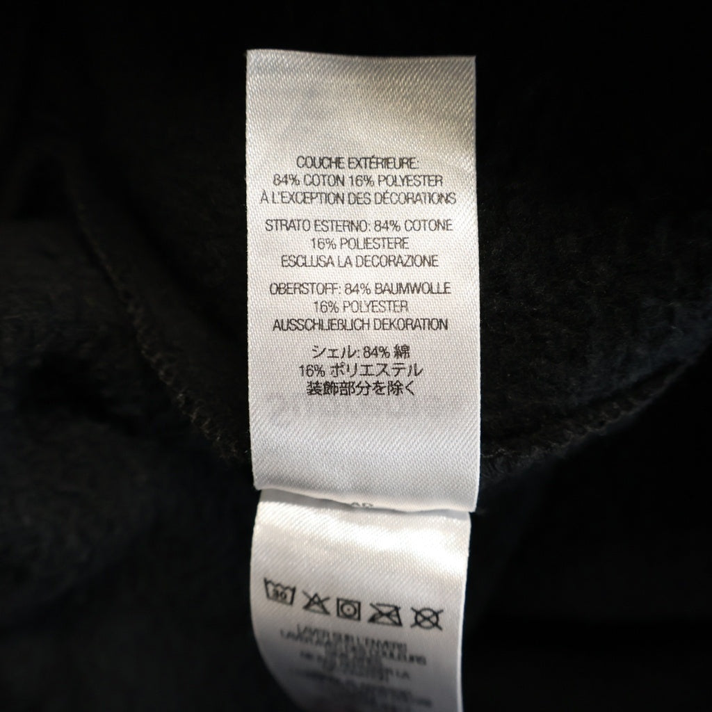 SUPREME(シュプリーム) 22AW Satin Applique Sweatpant ロゴ スウェットパンツ ブラック