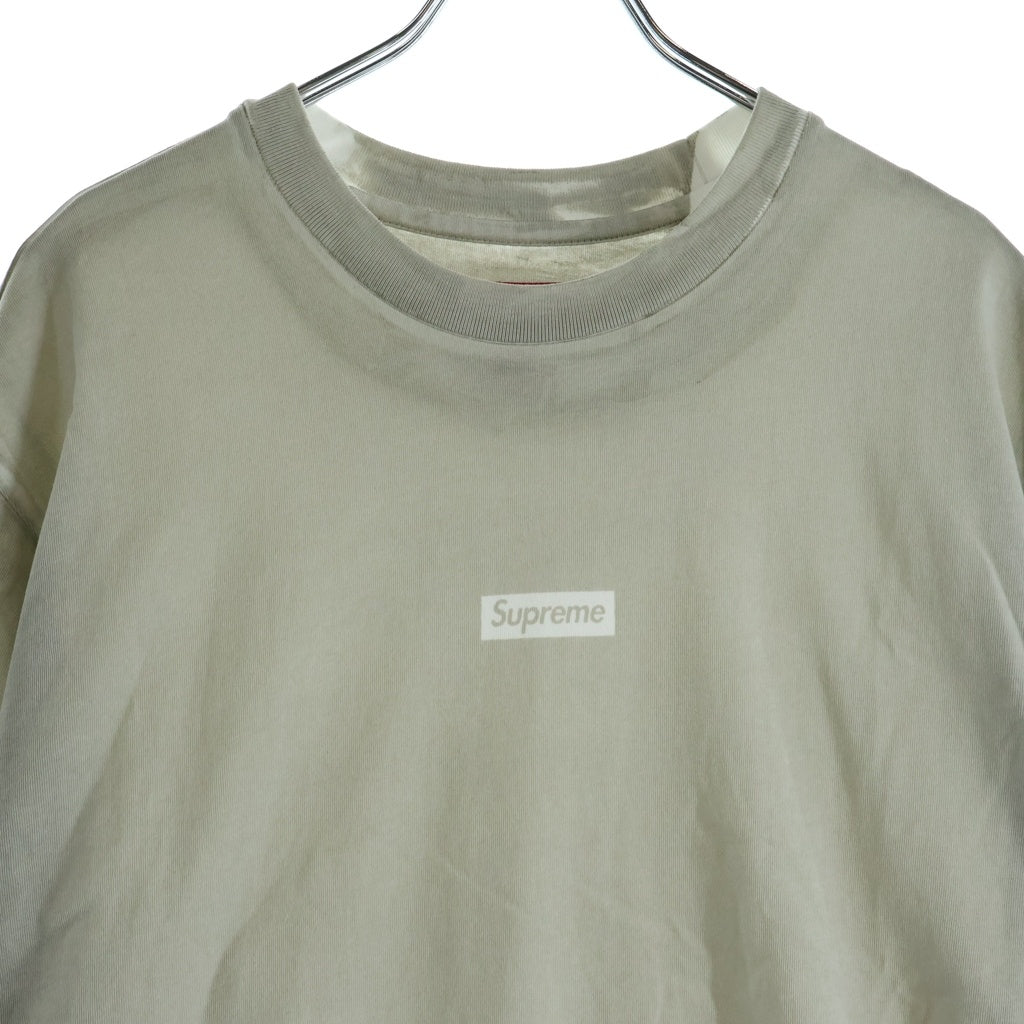 SUPREME(シュプリーム) 24SS Overprint Small Box S/S Top オーバープリント スモールボックスロゴ クルーネックTシャツ ベージュ