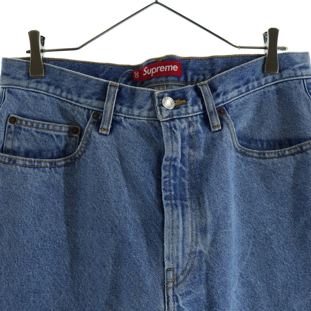 SUPREME(シュプリーム) 25SS Baggy Jean Classic Logo バギージーンズ インディゴ