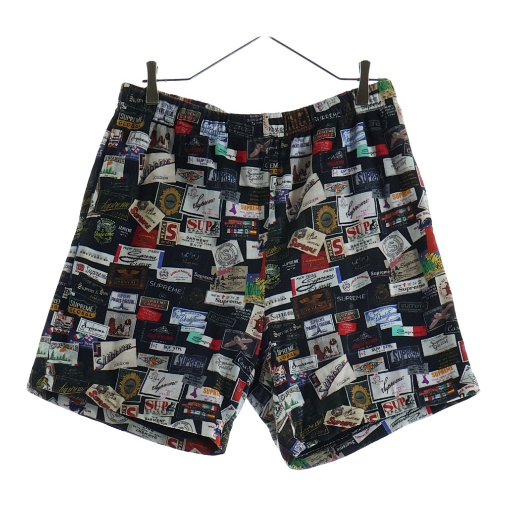 SUPREME(シュプリーム) 21SS Labels Pique Short ラベルズピケショート ショートパンツ マルチカラー