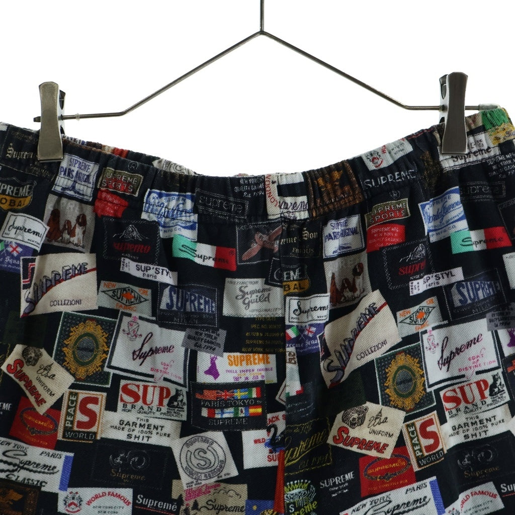 SUPREME(シュプリーム) 21SS Labels Pique Short ラベルズピケショート ショートパンツ マルチカラー