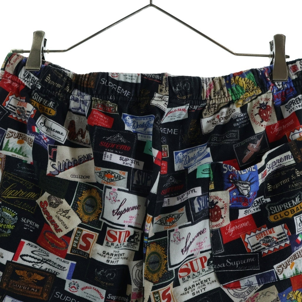 SUPREME(シュプリーム) 21SS Labels Pique Short ラベルズピケショート ショートパンツ マルチカラー