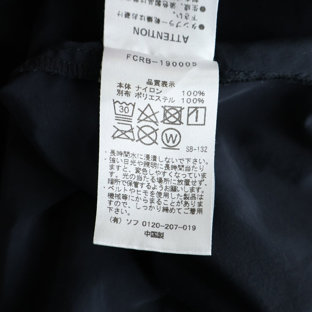 F.C.R.B./F.C.Real Bristol/FCRB(エフシーアールビー/エフシーレアルブリストル) 19SS FIRE FLAME SHORTS ナイロン ショーツ フレイム ブラック
