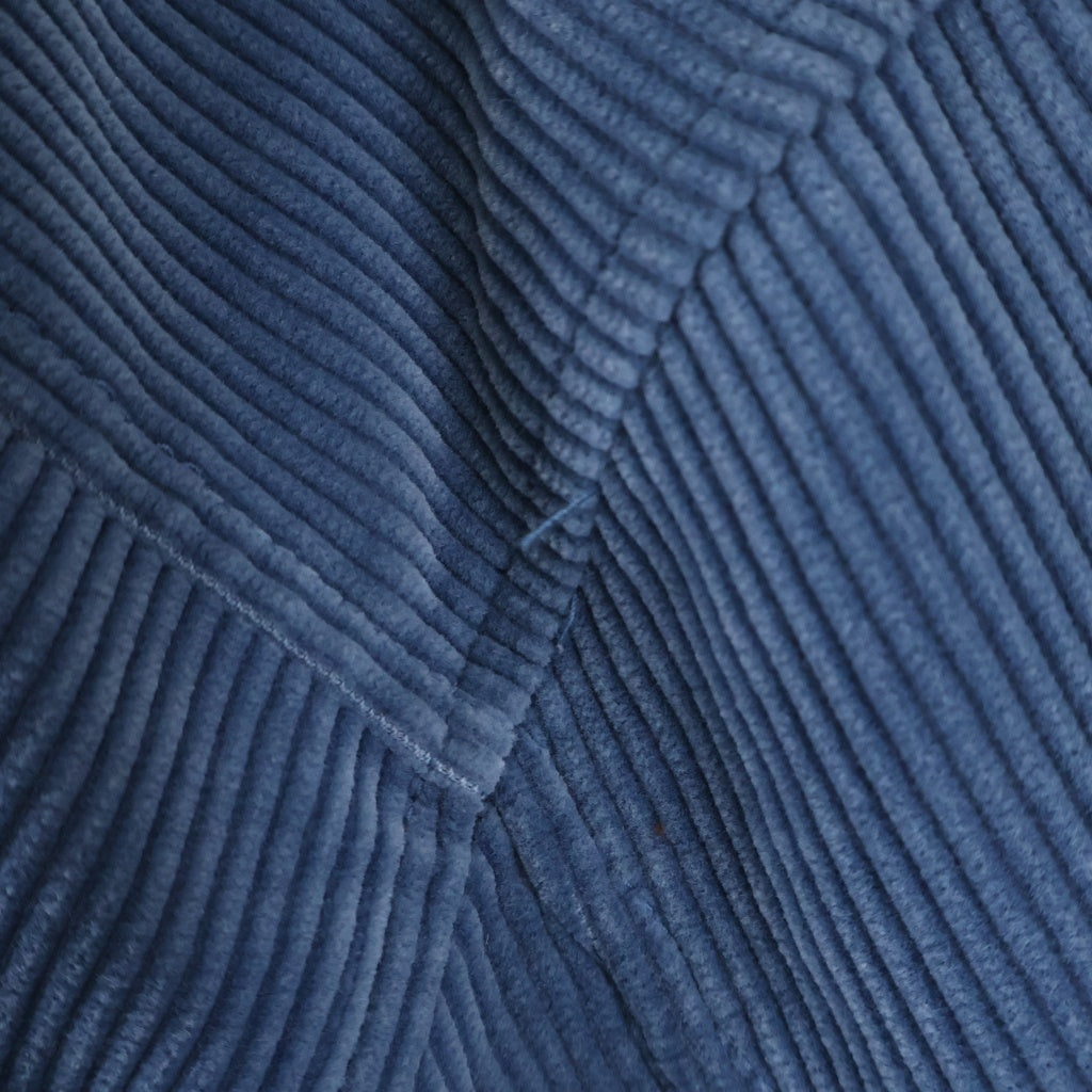 SUPREME(シュプリーム) 21AW Corduroy ZIp Jacket 胸クラシックロゴ コーディロイ ジャケット ブルー
