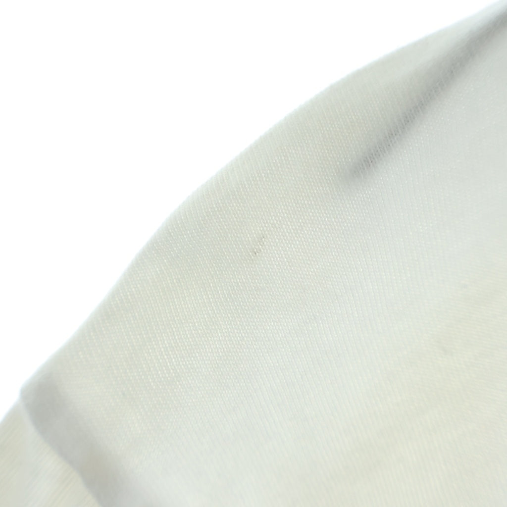 SUPREME(シュプリーム) 21SS Intarsia Spellout S/S Top インターシャ スペルアウト エスエス トップ フロントロゴプリント クルーネック半袖Tシャツカットソー ホワイト