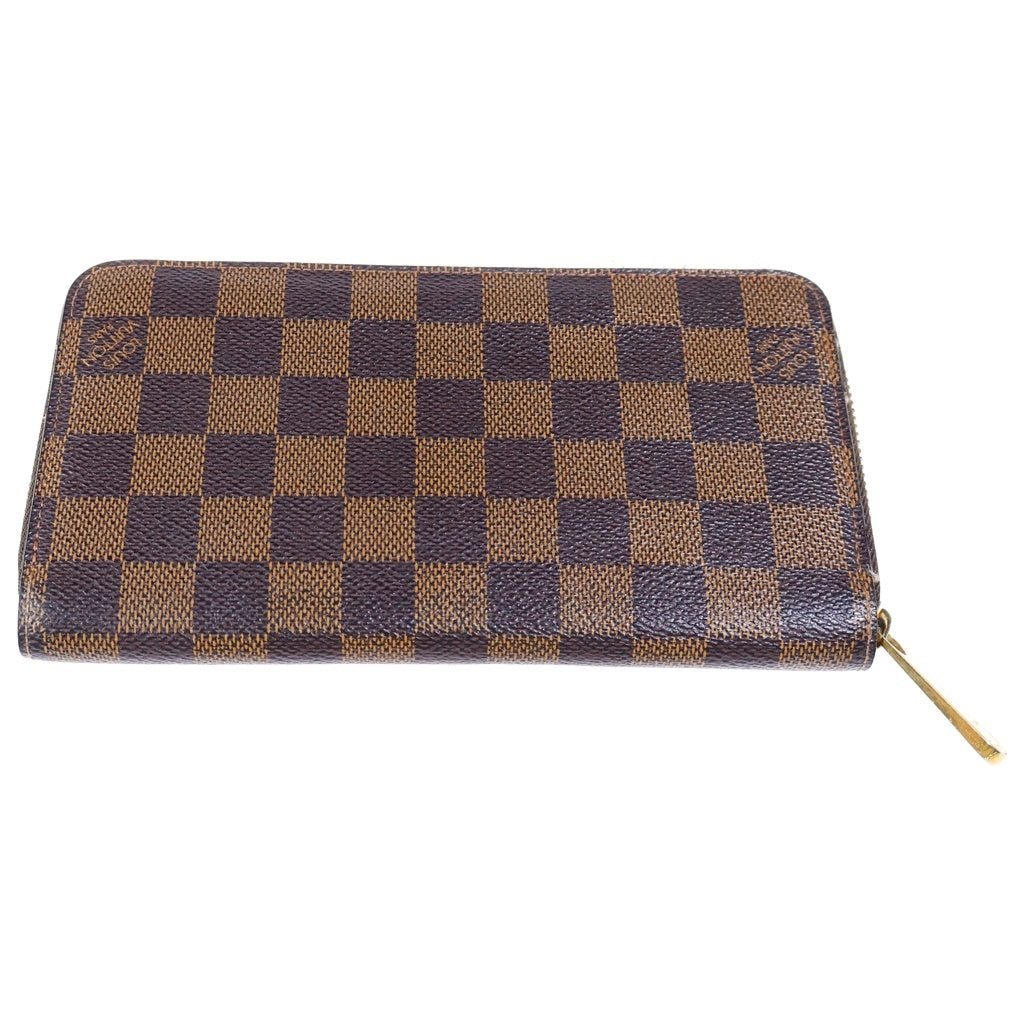LOUIS VUITTON(ルイヴィトン) ダミエ ジッピーロングウォレット 長財布 ブラウン N60015 レディース
