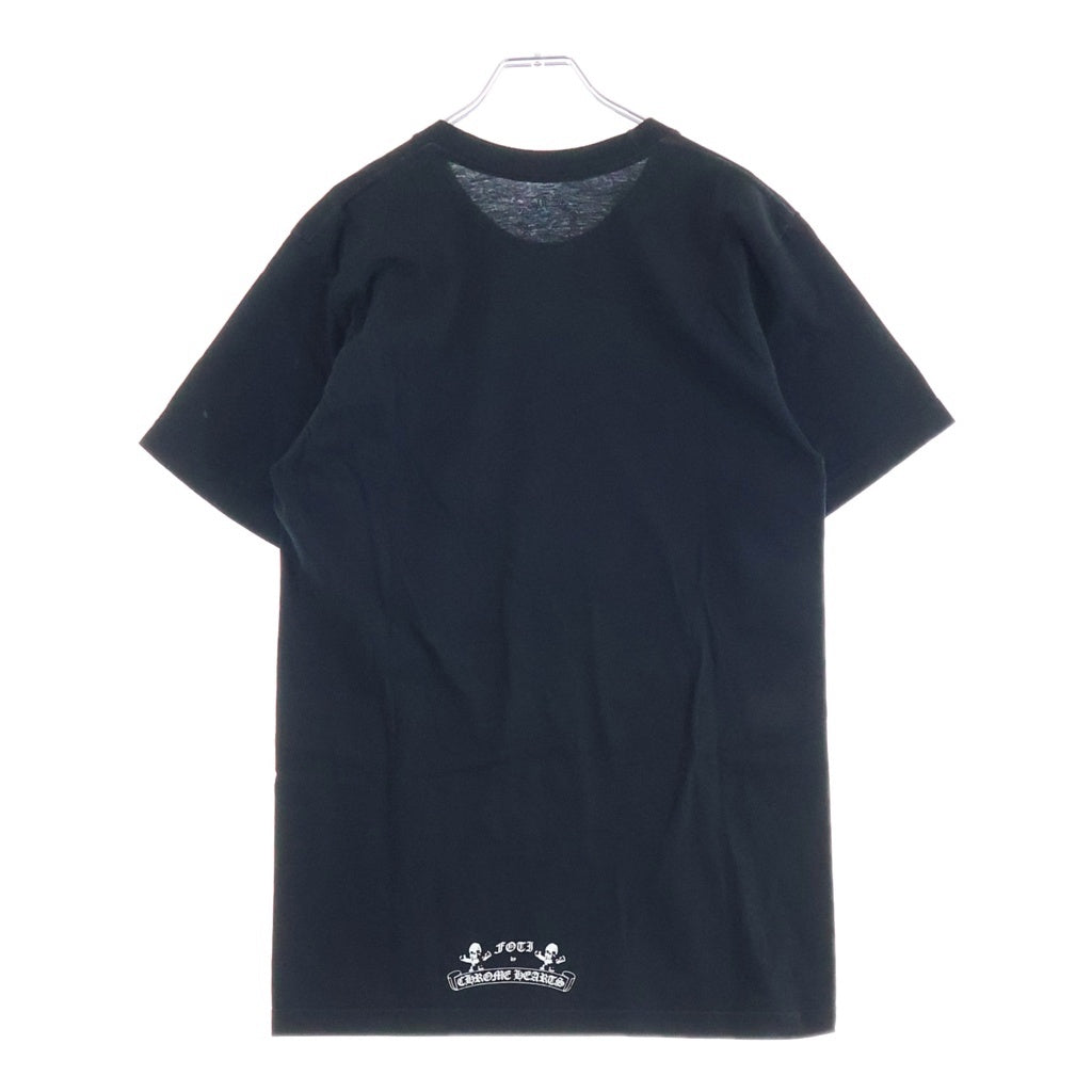 CHROME HEARTS(クロムハーツ) 5FOTI フォティ フロントロゴ クルーネック半袖Tシャツカットソー ブラック