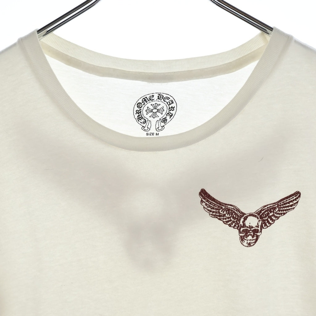 CHROME HEARTS(クロムハーツ) FOTI オールドフォティマハリアプリント 半袖Tシャツカットソー ホワイト レディース
