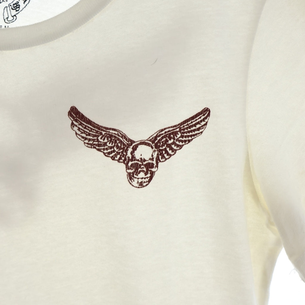 CHROME HEARTS(クロムハーツ) FOTI オールドフォティマハリアプリント 半袖Tシャツカットソー ホワイト レディース