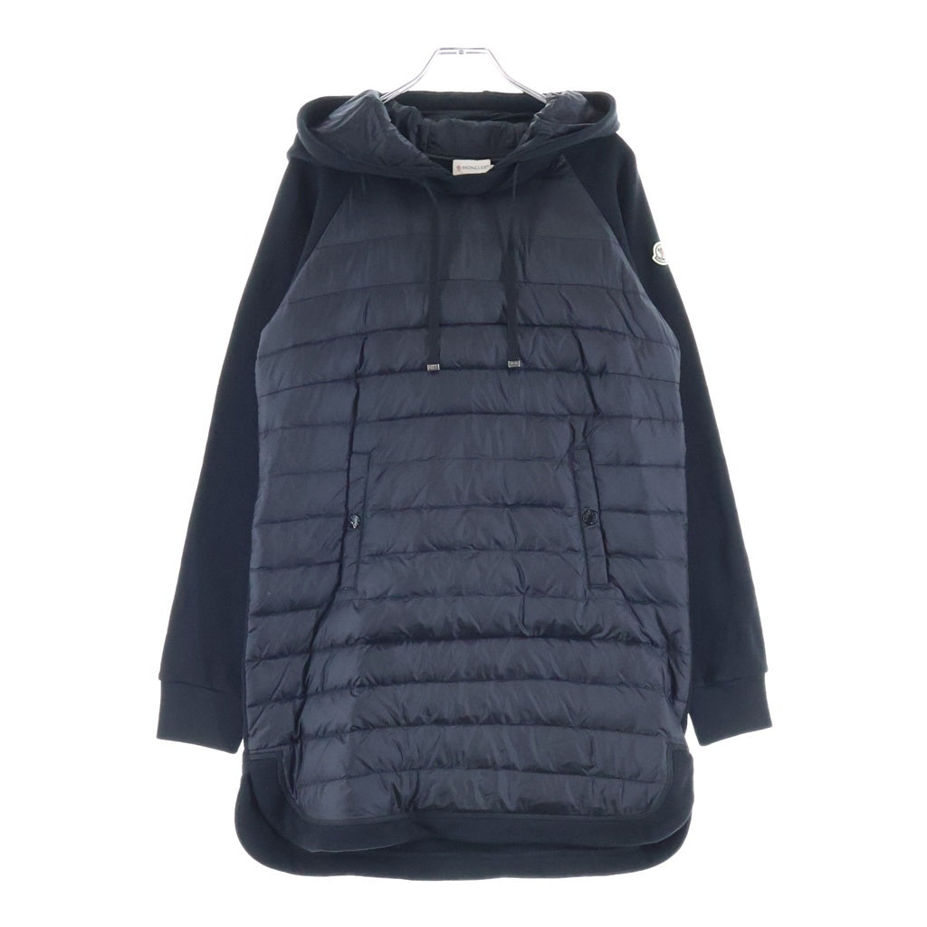 MONCLER(モンクレール) 14AW MAGLIA GIROCOLLO マーリア ダウン切替 420938096400 プルオーバーパーカー ブラック レディース