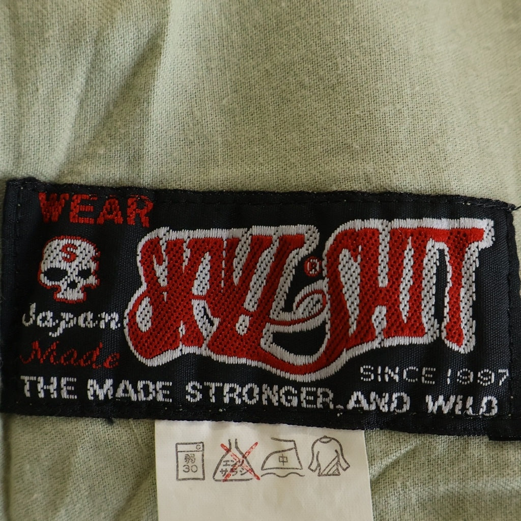 VINTAGE(ヴィンテージ) 90s-00s SKULLSHIT プレデターカモ パンツ カーキ カモフラ