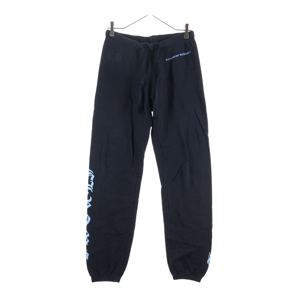 CHROME HEARTS(クロムハーツ) OLD ENGLISH Side Logo Sweat Pant サイドロゴ スウェットパンツ ブラック