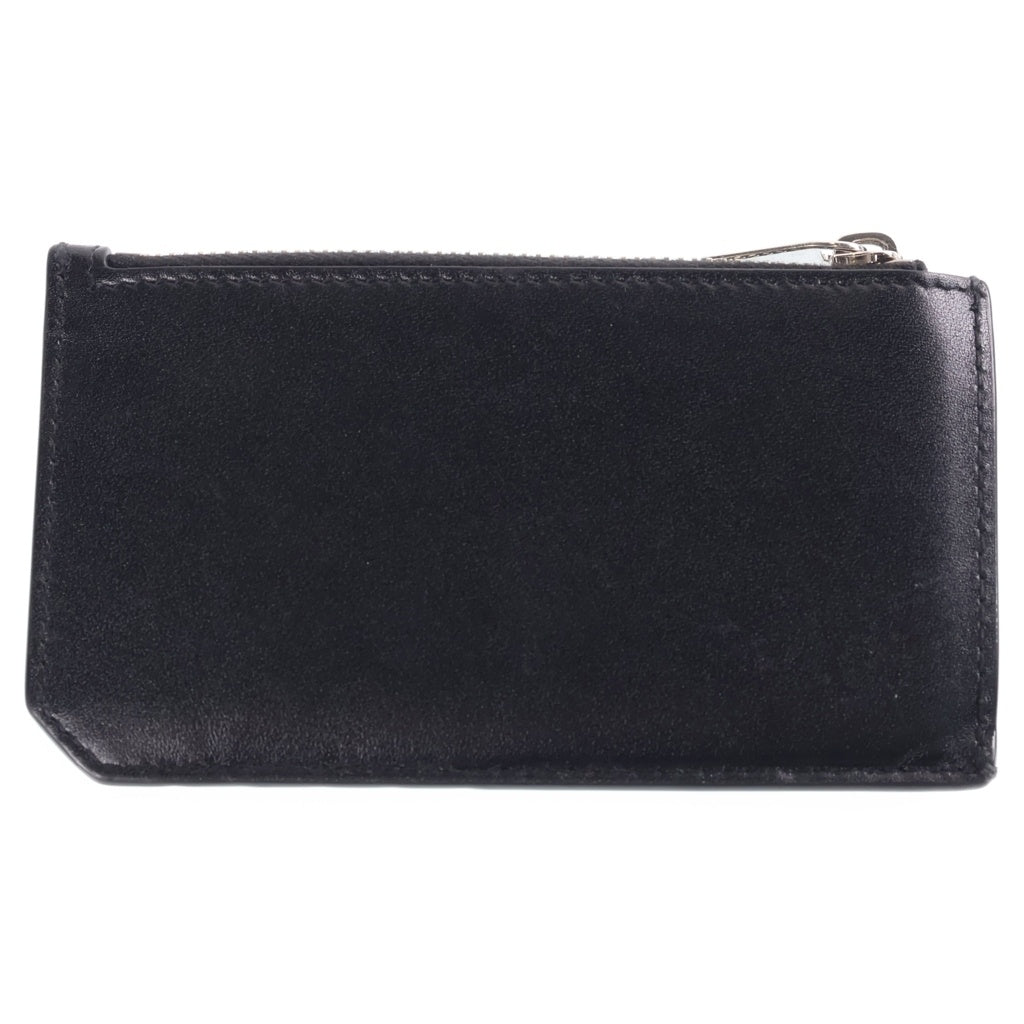 SAINT LAURENT PARIS(サンローランパリ) ラウンドジップ カードケース 609362 ブラック レディース