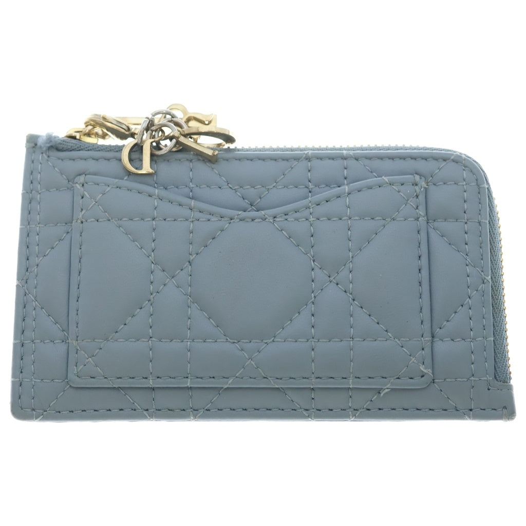 Christian Dior(クリスチャンディオール) レディディオール カナージュ フラグメント カードケース S0965NMJ ブルー レディース