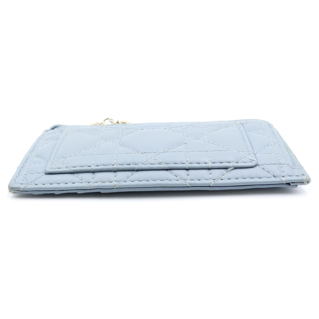 Christian Dior(クリスチャンディオール) レディディオール カナージュ フラグメント カードケース S0965NMJ ブルー レディース