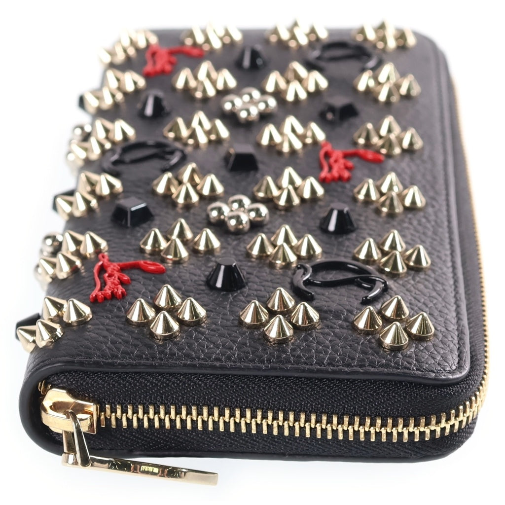 CHRISTIAN LOUBOUTIN(クリスチャンルブタン) パトローネ ルビインザスカイ 長財布 ブラック レディース