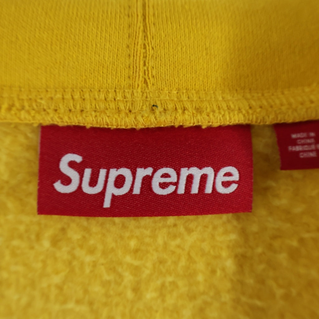 SUPREME(シュプリーム) 24SS Salvation Zip Up Hooded Sweatshirt ジップアップパーカー イエロー