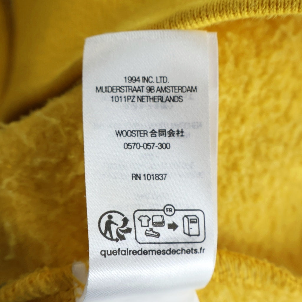 SUPREME(シュプリーム) 24SS Salvation Zip Up Hooded Sweatshirt ジップアップパーカー イエロー