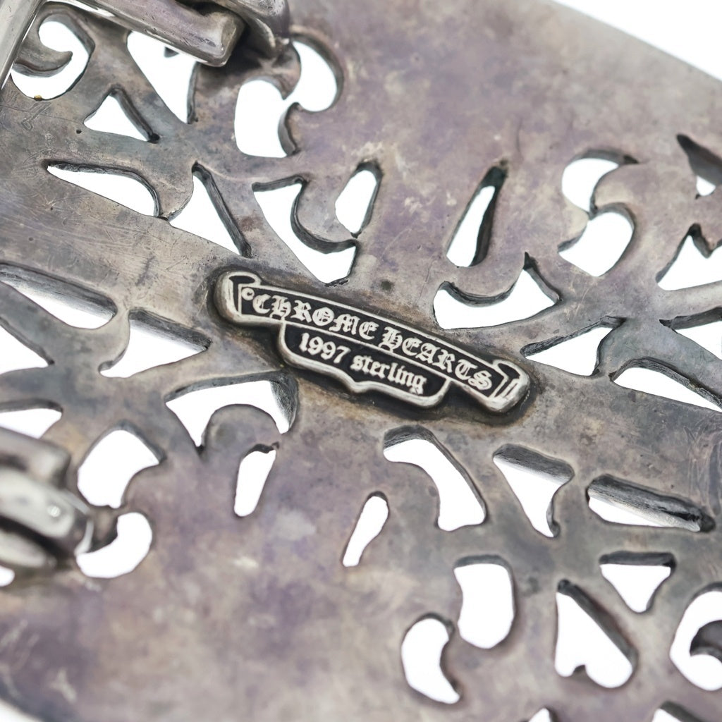 CHROME HEARTS(クロムハーツ) BUCKL OVAL CROSS LARGE ラージクラシックオーバルクロス シルバーバックル