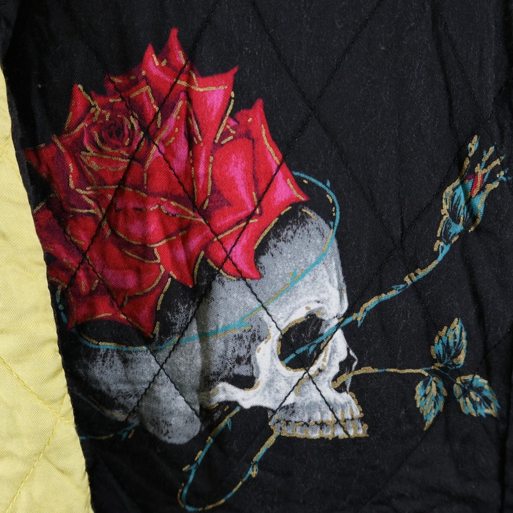 SAINT MICHAEL(セントマイケル) 23AW ×WILDSIDE YOHJI YAMAMOTO SKULL SUKA JACKET SM-A23-0000-C26 スカジャン リバーシブル ブラック