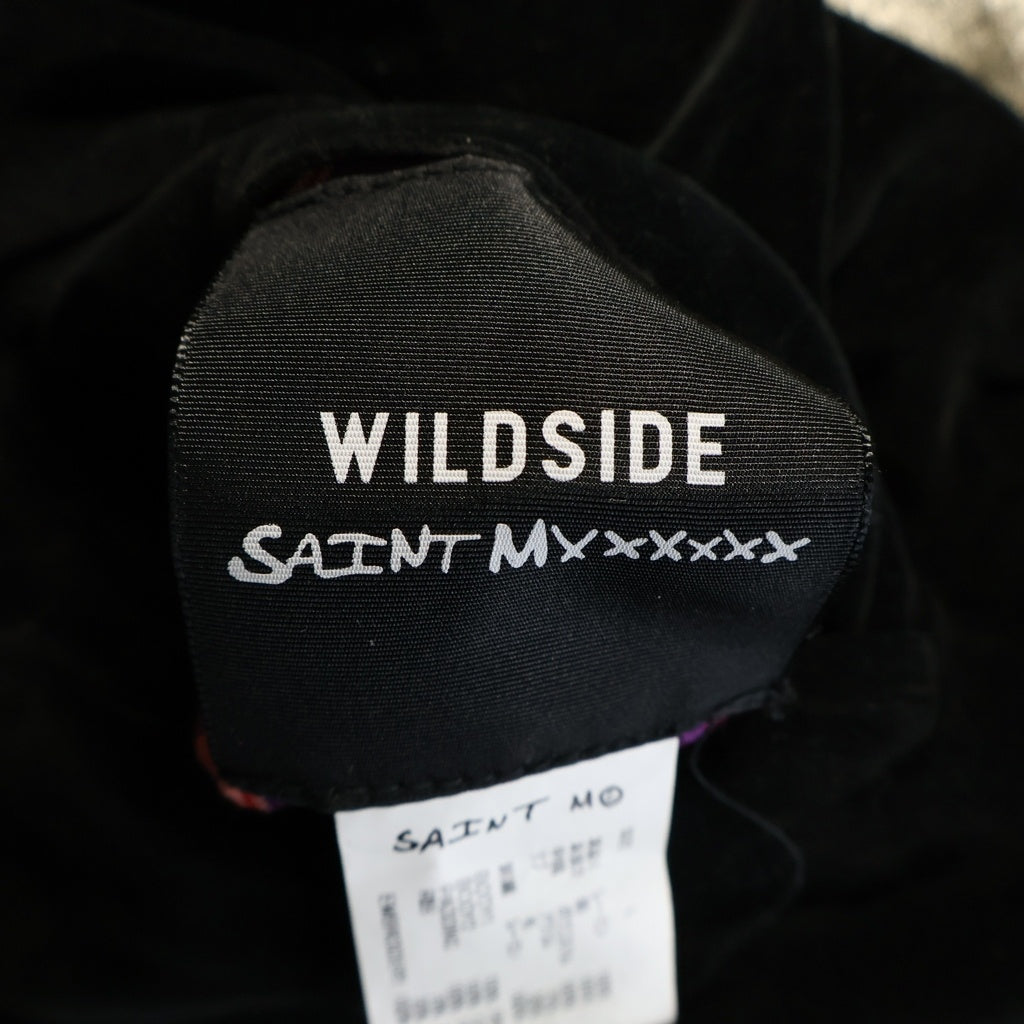 SAINT MICHAEL(セントマイケル) 23AW ×WILDSIDE YOHJI YAMAMOTO SKULL SUKA JACKET SM-A23-0000-C26 スカジャン リバーシブル ブラック