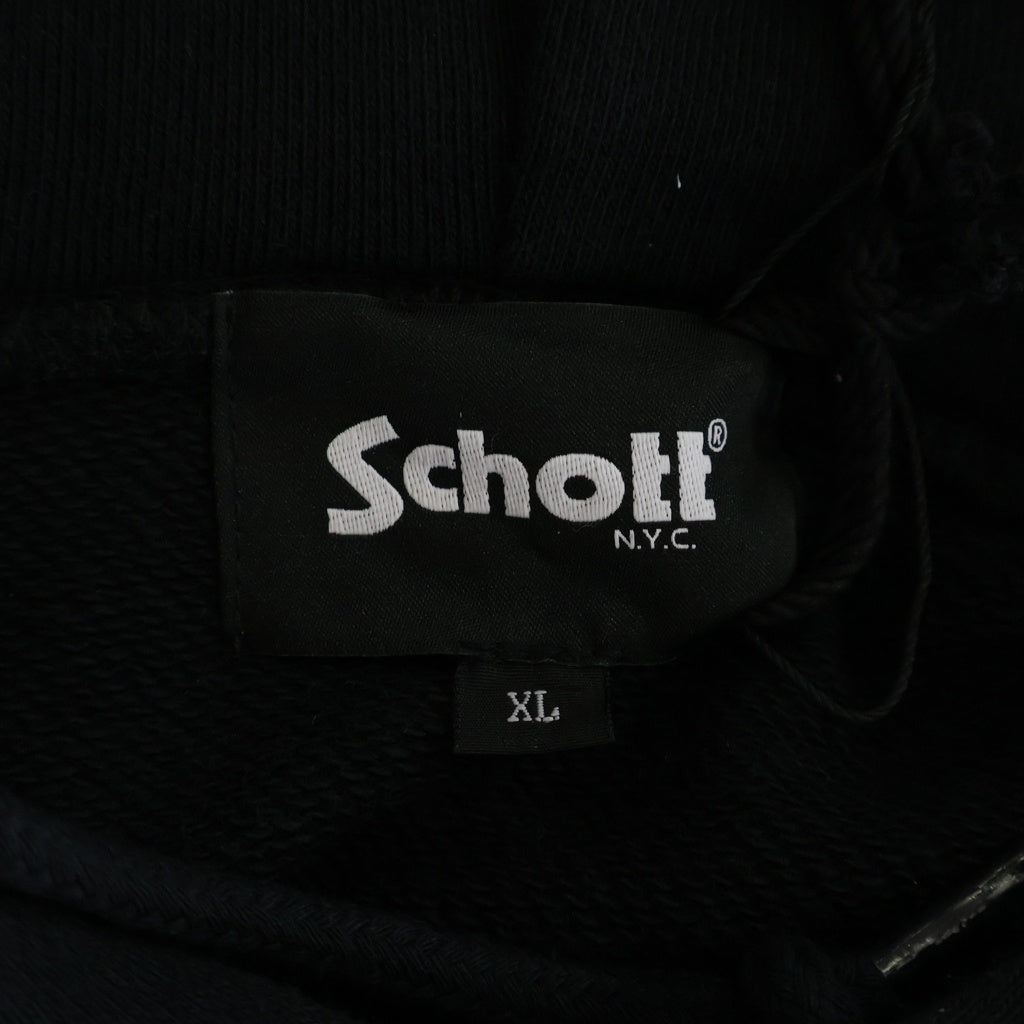 SCHOTT(ショット) ×NEIBORHOOD ×KOSTAS SEREMETIS 782-3231007 プルオーバーパーカー ブラック