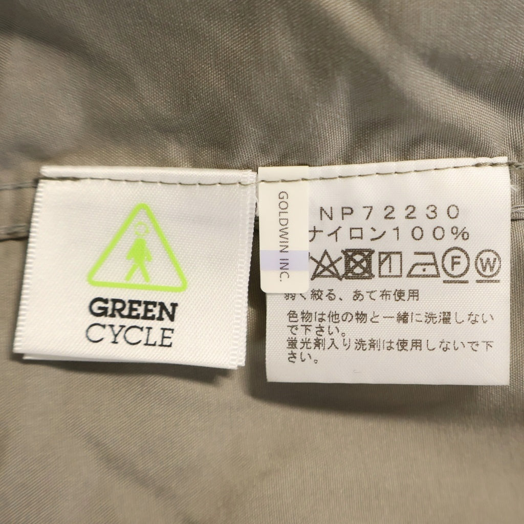 THE NORTH FACE(ザノースフェイス) COMPACT JACKET コンパクトジャケット NP72230 ナイロンジャケット グレー