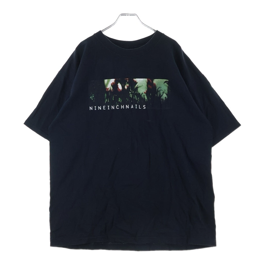VINTAGE(ヴィンテージ) 90s-00s NINE INCH NAILS THE FRAGILE ナインインチネイルズ フラジャイル クルーネックTシャツ ブラック