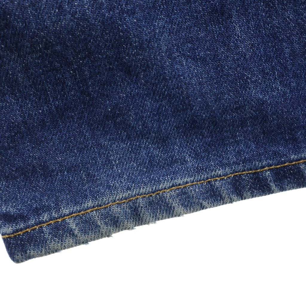 Y.A.R.N(ヤーン) ×Levi's クロスパッチ ストレートデニム 501 インディゴ