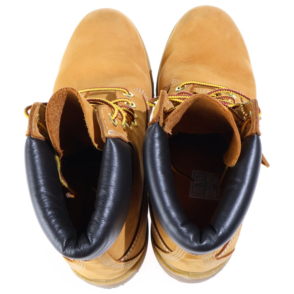 Timberland(ティンバーランド) 6-Inch Premium Waterproof Boot 6インチ プレミアム ウォータープルーフ ブーツ TB 110061 713 ブラウン