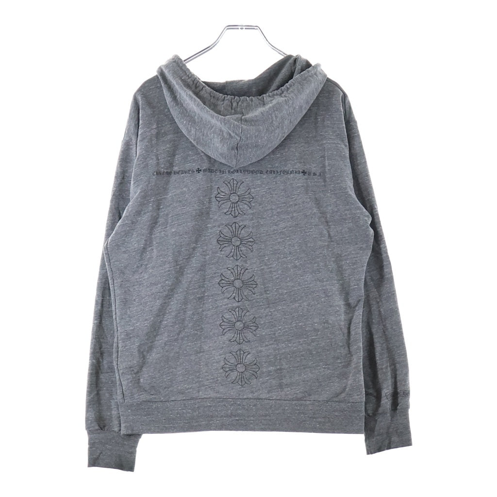 CHROME HEARTS(クロムハーツ) Dagger Zip Horseshoe Parka ダガージップ ホースシュー ジップパーカー グレー