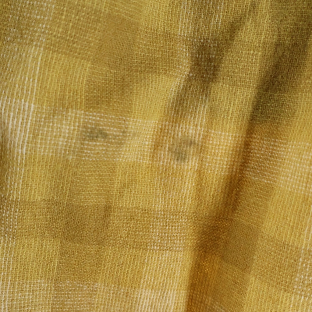 PENDLETON(ペンドルトン) 60s ダブルフラップ 開襟 ボードシャツ イエロー オンブレベース