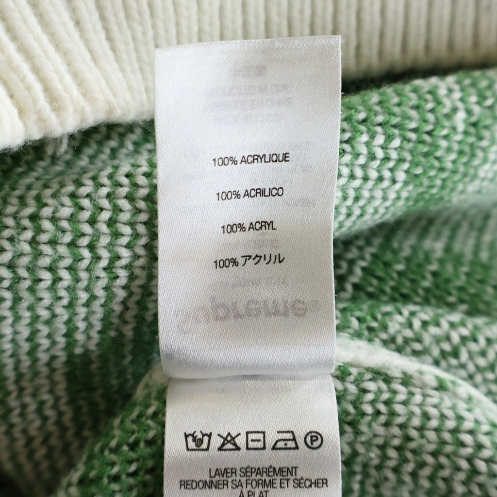 SUPREME(シュプリーム) 22SS Fuck Sweater 総柄 セーター ホワイト グリーン