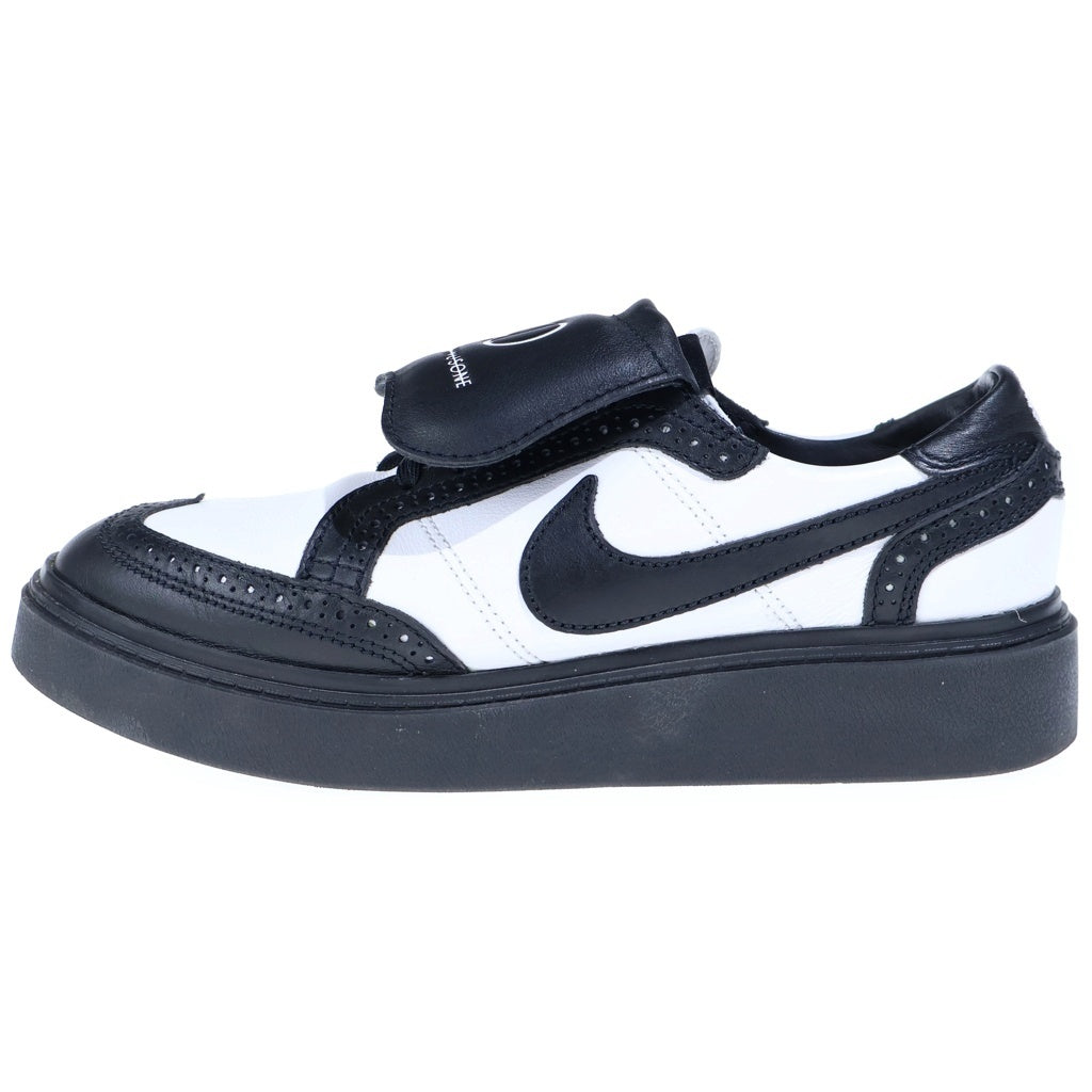 NIKE(ナイキ) ×PEACEMINUSONE KWONDO1 ピースマイナスワン レザーローカットスニーカー ブラック/ホワイト US10/28cm DH2482-101