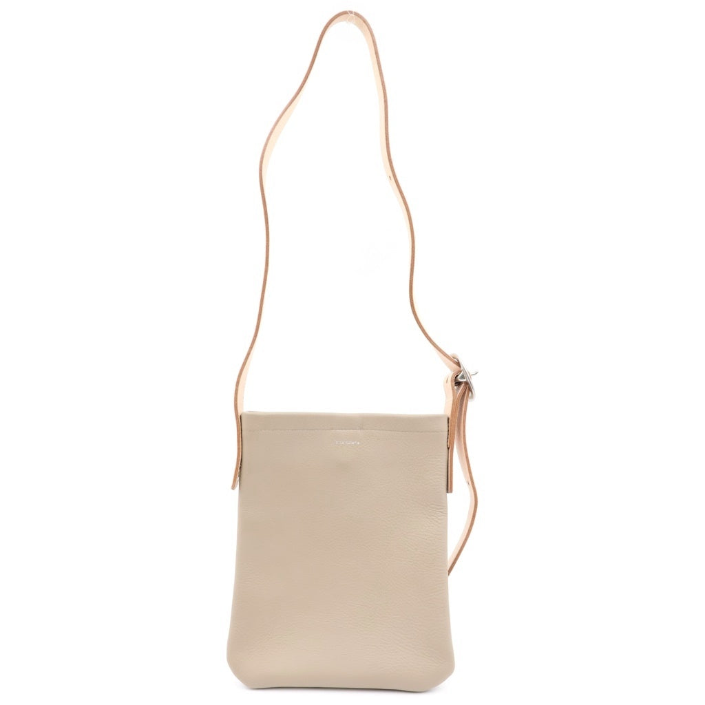 Hender Scheme(エンダースキーマ) ONE SIDE BELT BAG ワンスライドベルトバック ショルダーバック ベージュ レディース