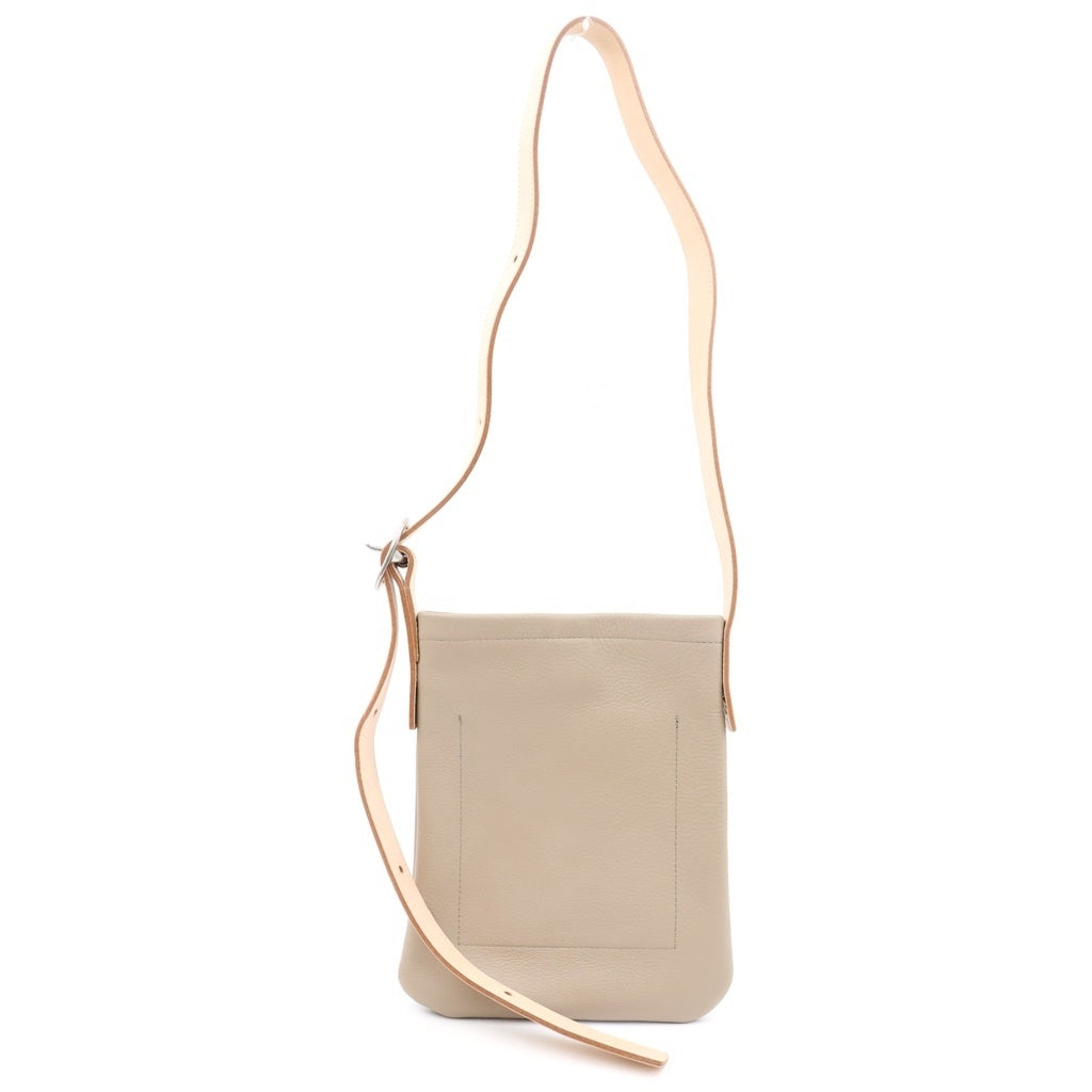 Hender Scheme(エンダースキーマ) ONE SIDE BELT BAG ワンスライドベルトバック ショルダーバック ベージュ レディース