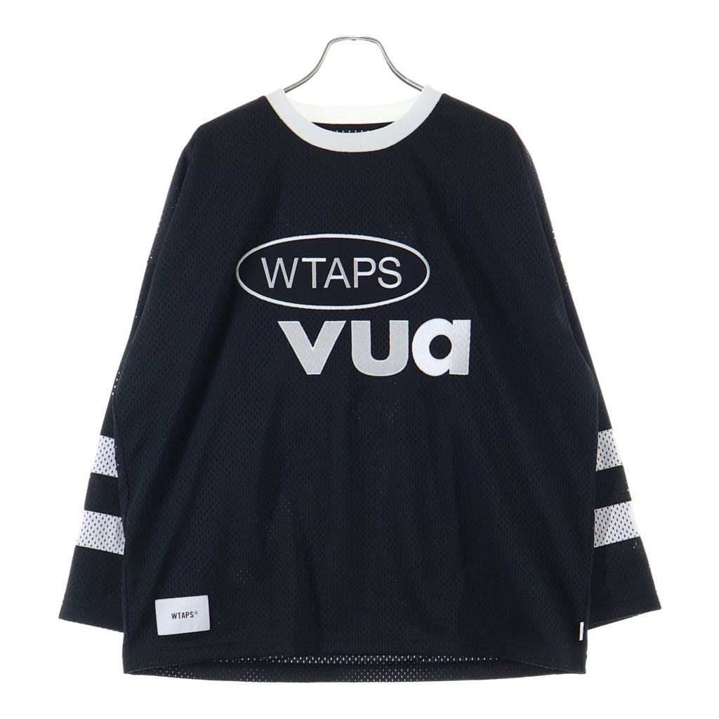 WTAPS(ダブルタップス) 25AW NETMINDER/LS/POLY 252ATDT-CSM21 ゲームシャツ ブラック