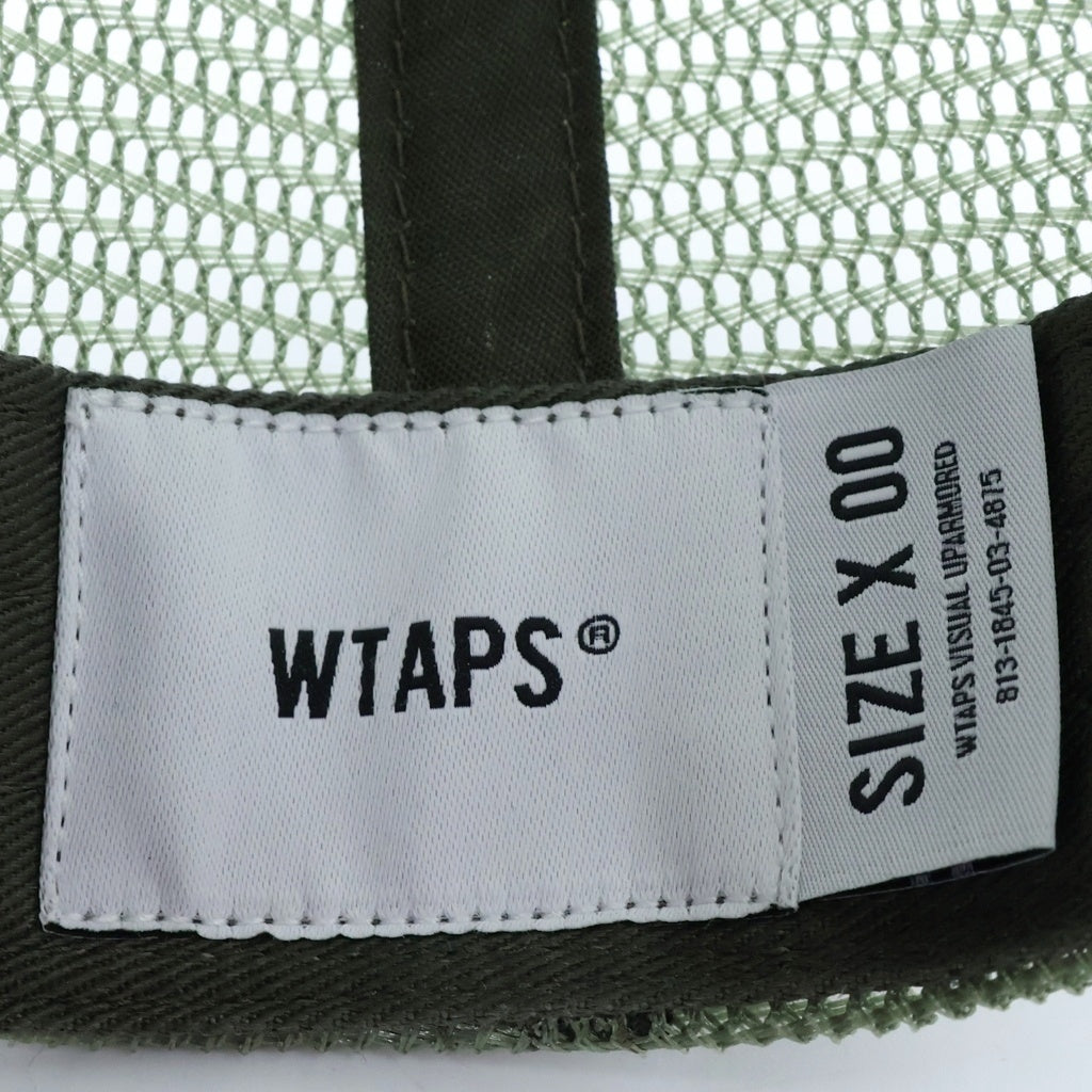 WTAPS(ダブルタップス) 26SS T-6M 02 CAP / COTTON. CNVS 261HCDT-HT06 メッシュキャップ カーキ