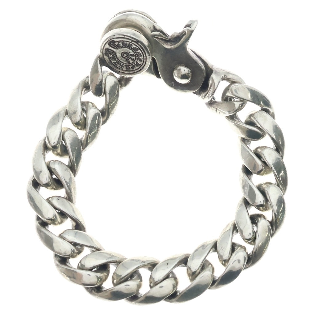 CHROME HEARTS(クロムハーツ) CLSC CHN LNK SML クラシックリンクスモールクリップブレスレット 15LINK シルバー