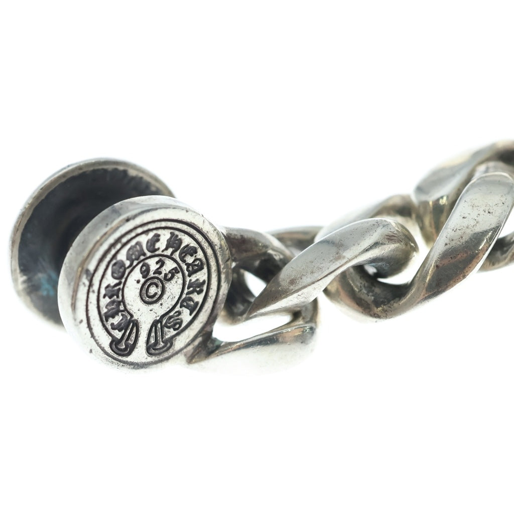 CHROME HEARTS(クロムハーツ) CLSC CHN LNK SML クラシックリンクスモールクリップブレスレット 15LINK シルバー