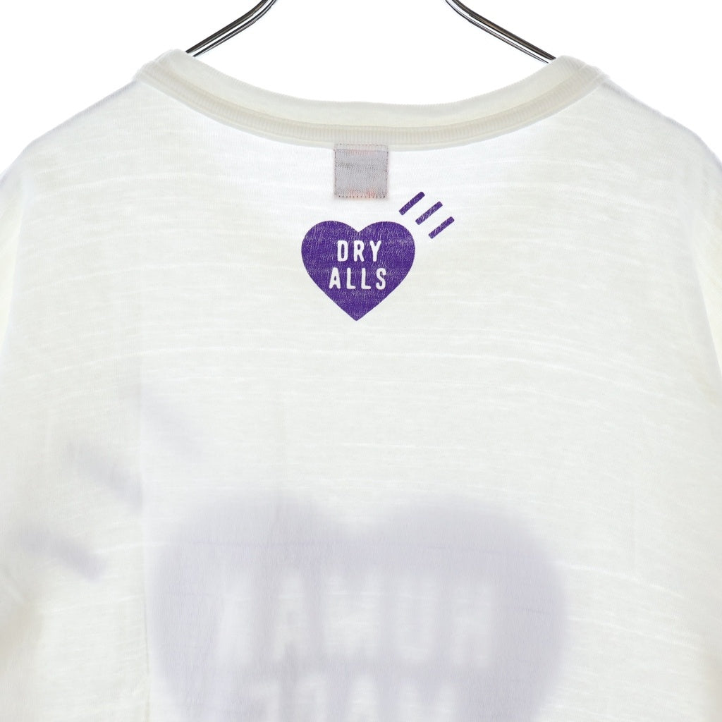 HUMAN MADE(ヒューマンメイド) HEART TEE ハートティ クルーネック半袖Tシャツ ホワイト