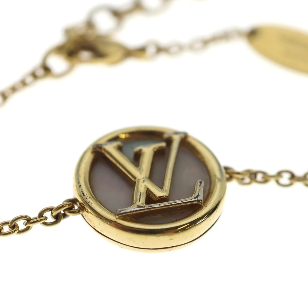 LOUIS VUITTON(ルイヴィトン) ブラスレLtoV マザーオブパール ブレスレット ゴールド M80260